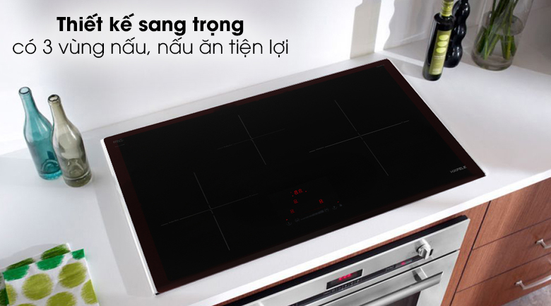 Bếp từ 3 vùng nấu Hafele HC-I773D - Bếp từ 3 vùng nấu thiết kế sang trọng