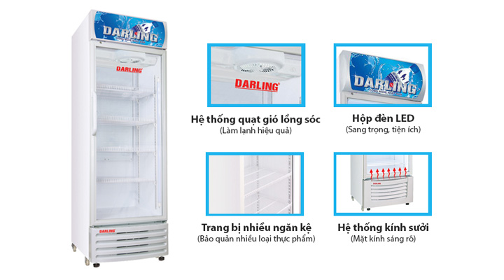 Chi tiết Tủ mát Darling DL-4000A2