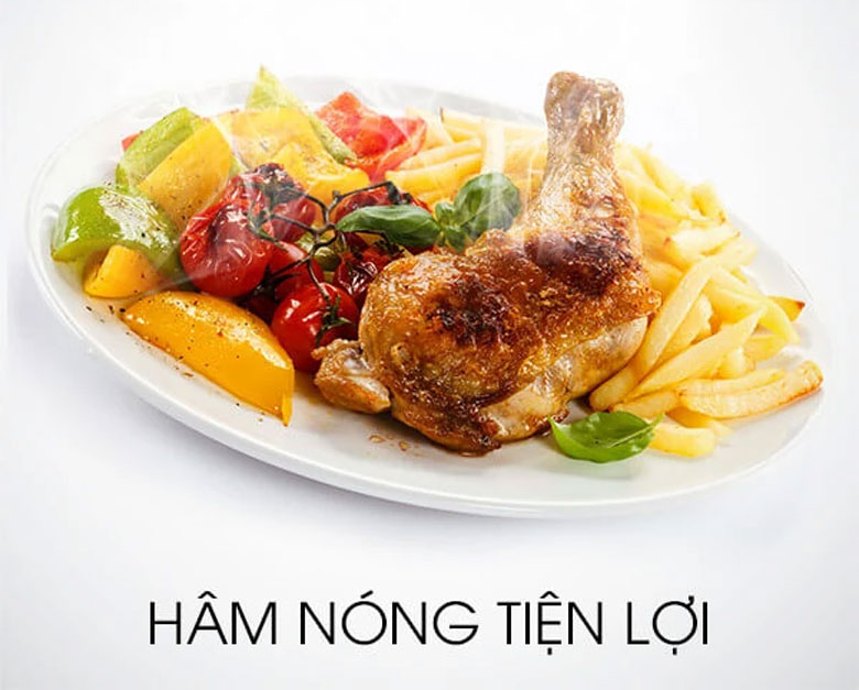 Lò vi sóng Sharp có nướng 23 lít R-G322VN-S - Công suất lớn, nấu ăn nhanh chóng