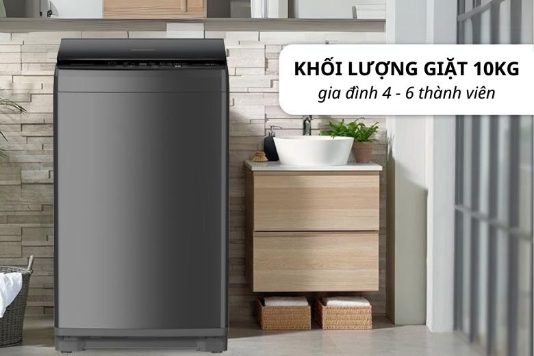Máy giặt Sharp 10 kg ES-W10SV-GY lồng đứng-2