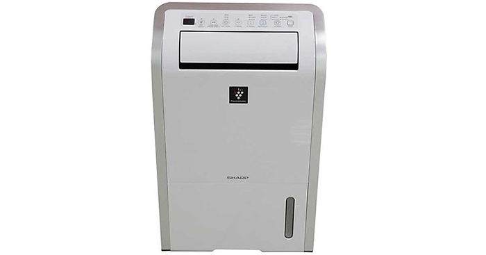 Thiết kế màu trắng trang nhã - Máy lọc không khí Sharp DW-D20A-W