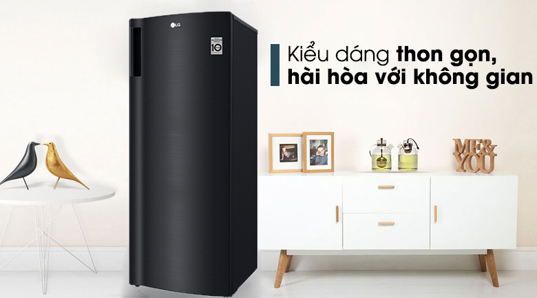 Tủ đông LG 165 lít GN-F304WB phù hợp với mọi không gian
