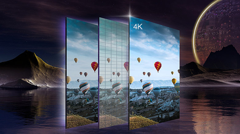 Độ phân giải 4K - Android Tivi Aqua 4K 70 inch H70D6UG