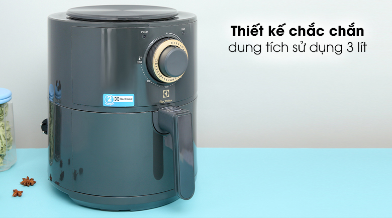 Nồi chiên không dầu Electrolux E6AF1-220K - Dung tích sử dụng