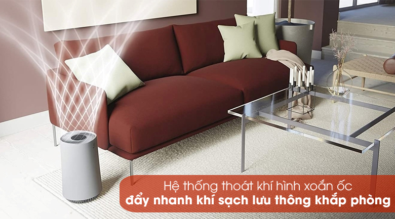 Thoát khí xoắn ốc - Máy lọc không khí Electrolux FA31-202GY
