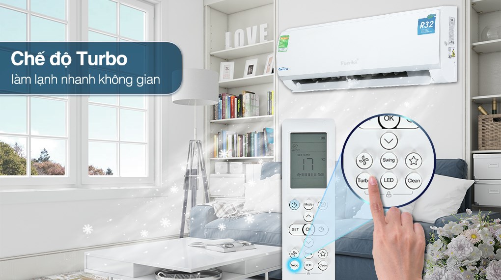 Máy lạnh Funiki Inverter 2.5 HP HIC24TMU.ST3 - Công nghệ làm lạnh