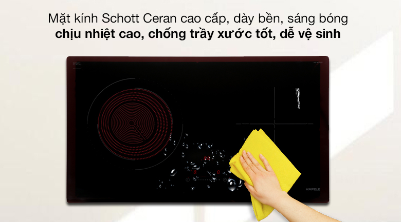 Mặt kính - Bếp từ hồng ngoại Hafele HC-M772D (536.61.695)