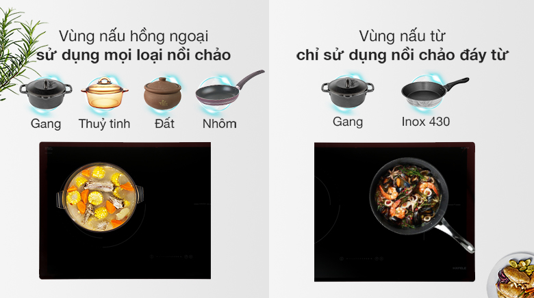 Bếp từ hồng ngoại Hafele HC-M772D (536.61.695)