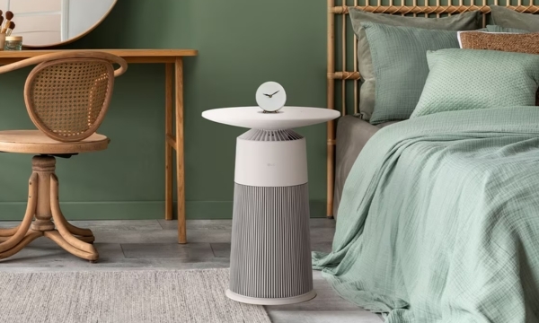Máy lọc không khí LG PuriCare Aero Furniture AS20GPWU0 thiết kế mặt bàn sáng tạo