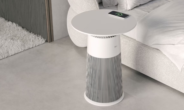 Máy lọc không khí LG PuriCare Aero Furniture AS20GPWU0 sạc không dây