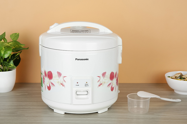 Nồi cơm nắp gài 1.8 lít Panasonic SR-MVN18FRAX - Thiết kế