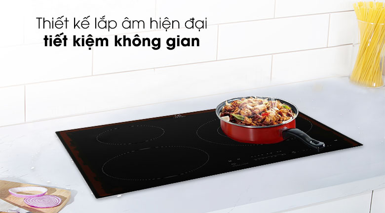 Thiết kê lắp âm hiện đại - Bếp từ 3 vùng nấu Electrolux LIT60342