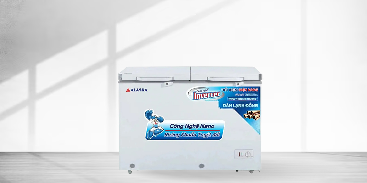 Tủ Đông Alaska -Mát 210 Lít FCA-3600CI có thiết kế hiện đại, tiện lợi