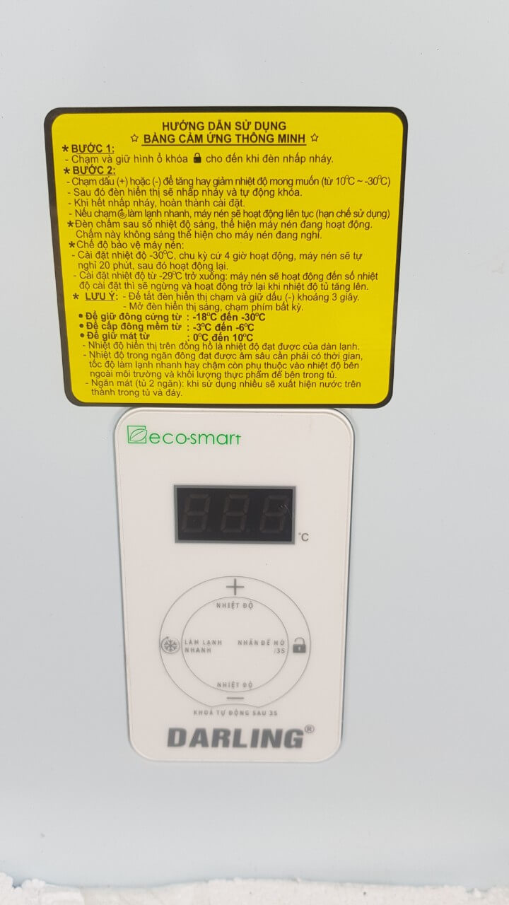 Tủ đông Darling Smart Inverter DMF-1579ASI 3 cửa mở dung tích 1700 lít